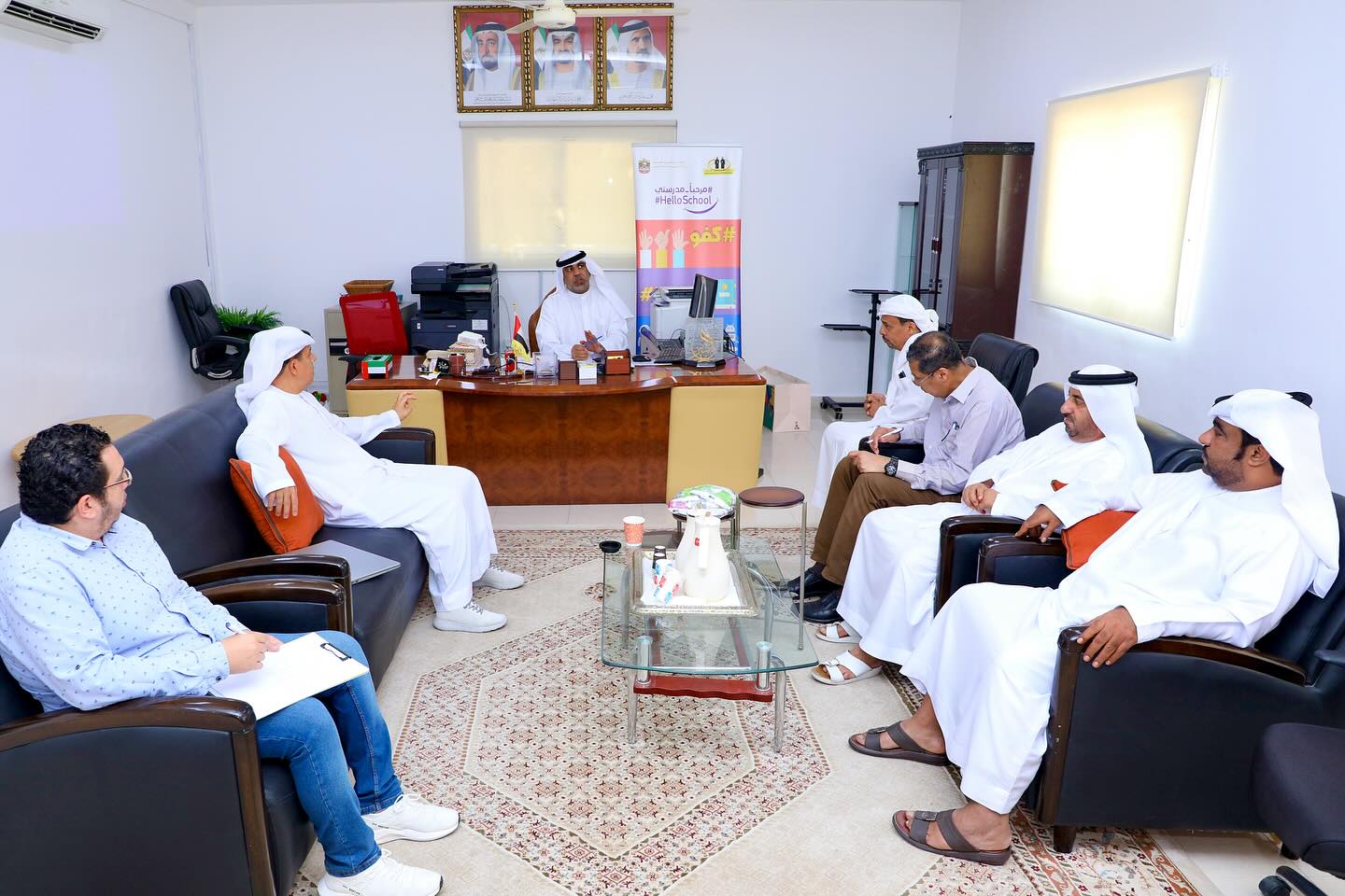 شراكة مجتمعية بين نادي دبا الحصن والمؤسسات التعليمية