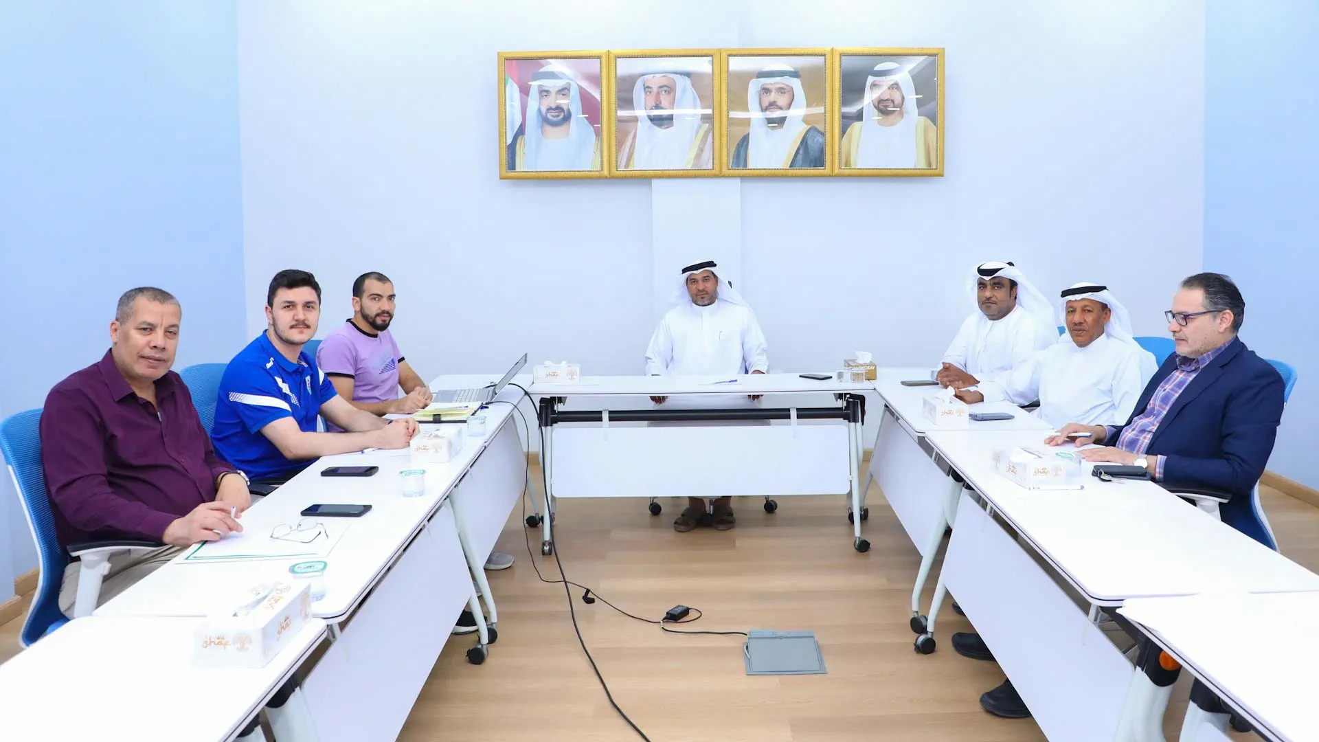 Dibba Al-Hisn Club discusses the criteria for the Sharjah Award for Sports Excellence Leadership