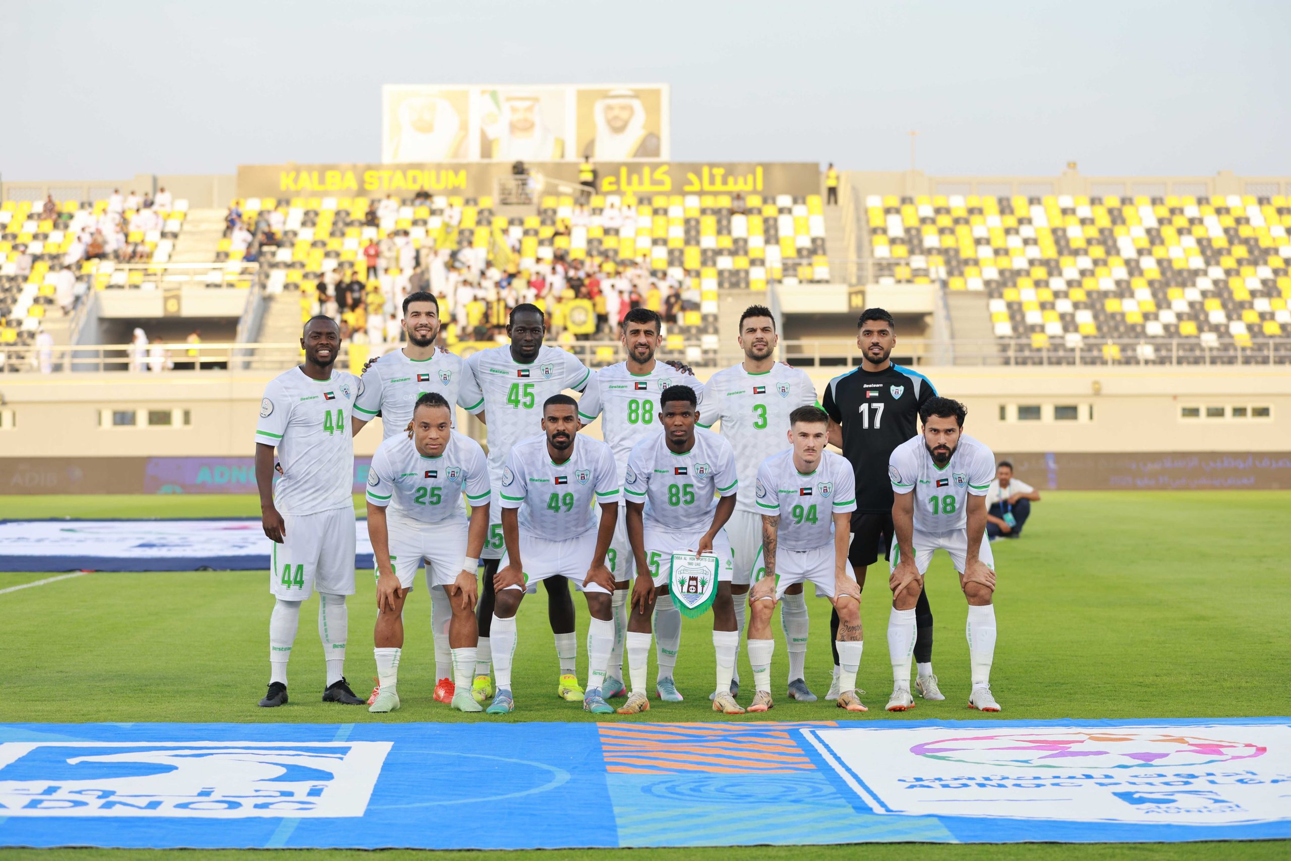كلباء يفوز على دبا الحصن بثنائية في دوري أدنوك للمحترفين