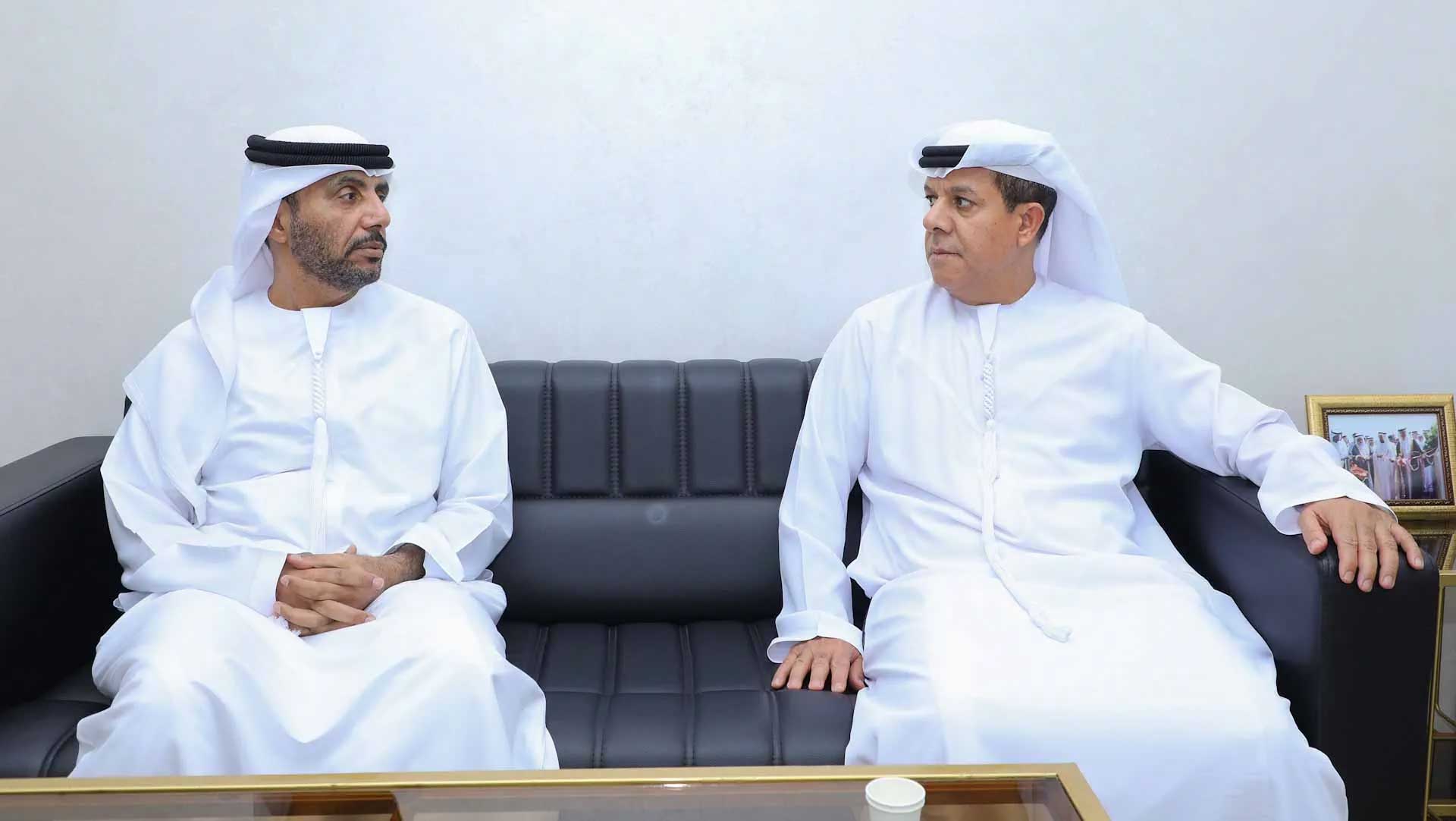 محمد المر يثمن جهود نادي دبا الحصن في دعم المواهب الرياضية